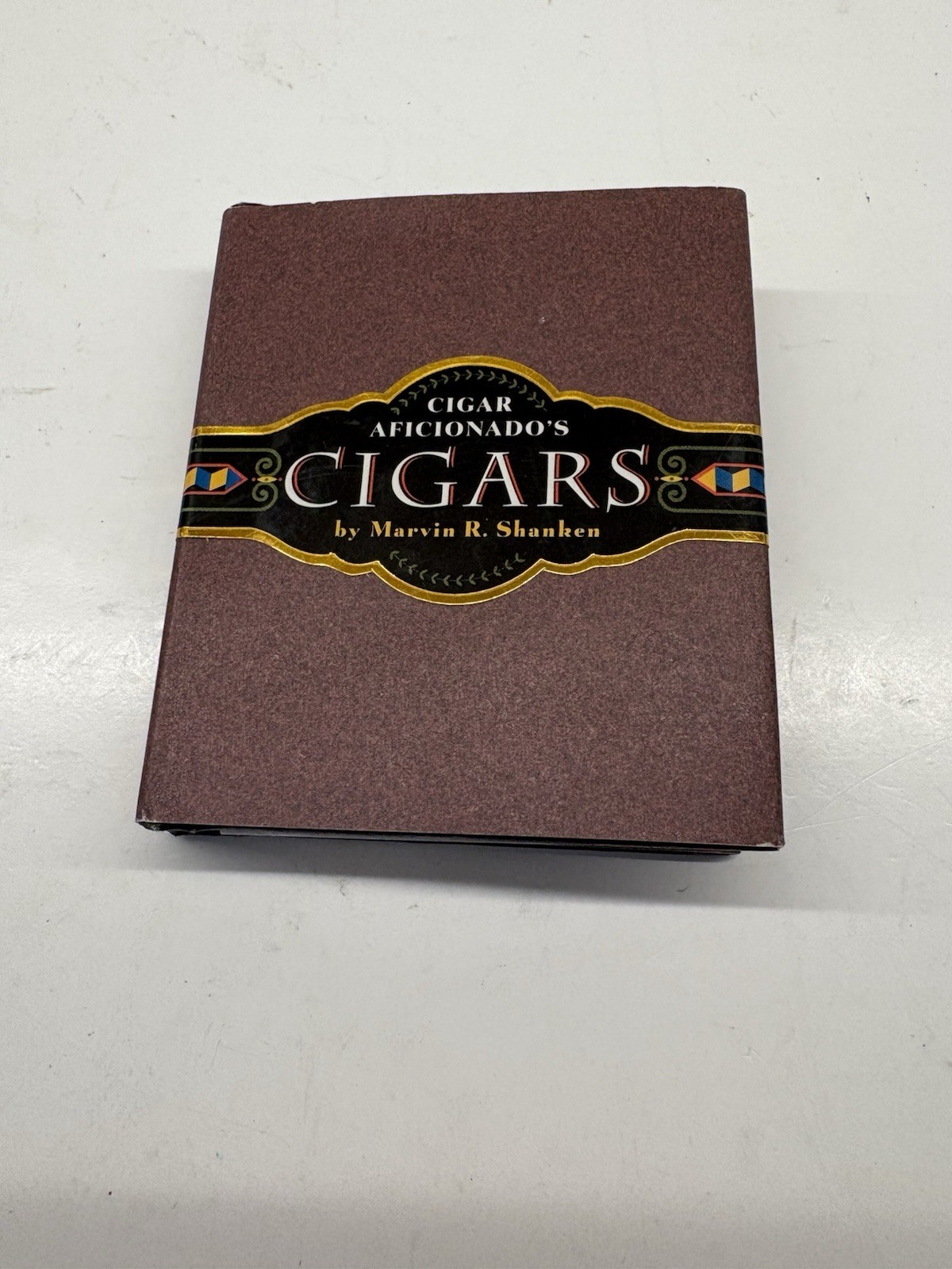 1997 CIGAR AFICIONADO’S CIGARS BY MARVIN R. SHANKEN RUNNING PRESS MINIATURE BOOK