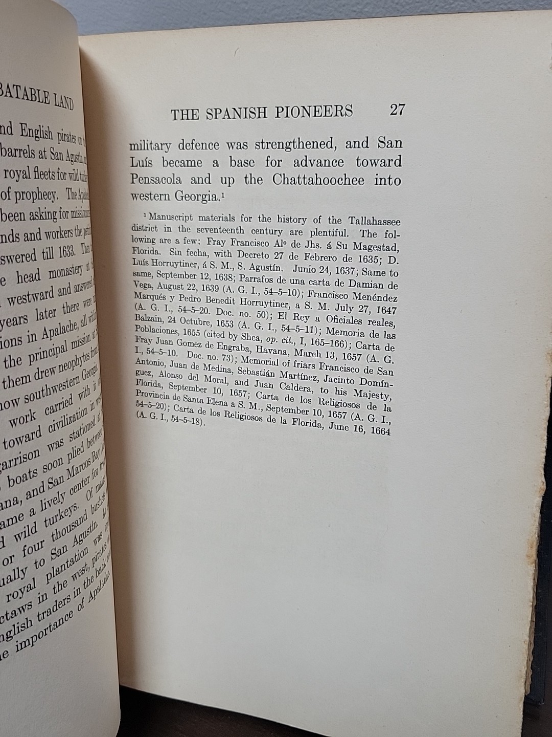 1925 Arredondo’s Historical Proof Spain’s Title To Georgia Herbert E. Bolton
