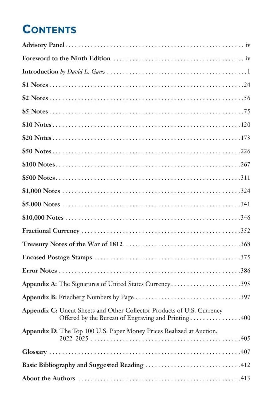 Official Red Book Guide United States Paper Money US Currency Catalog 2026 New 9
