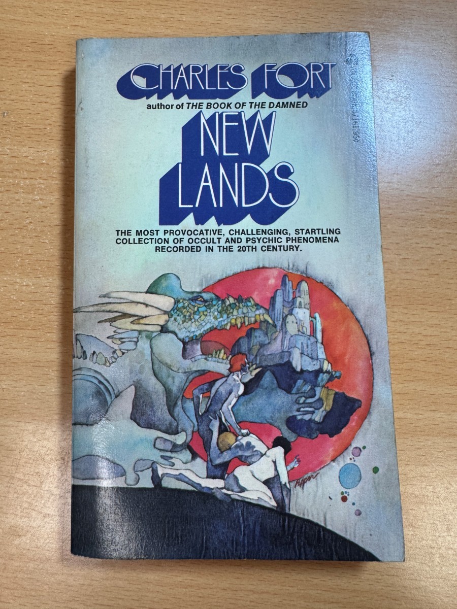 New Lands by Charles Fort 1973 Paperback Ace Books