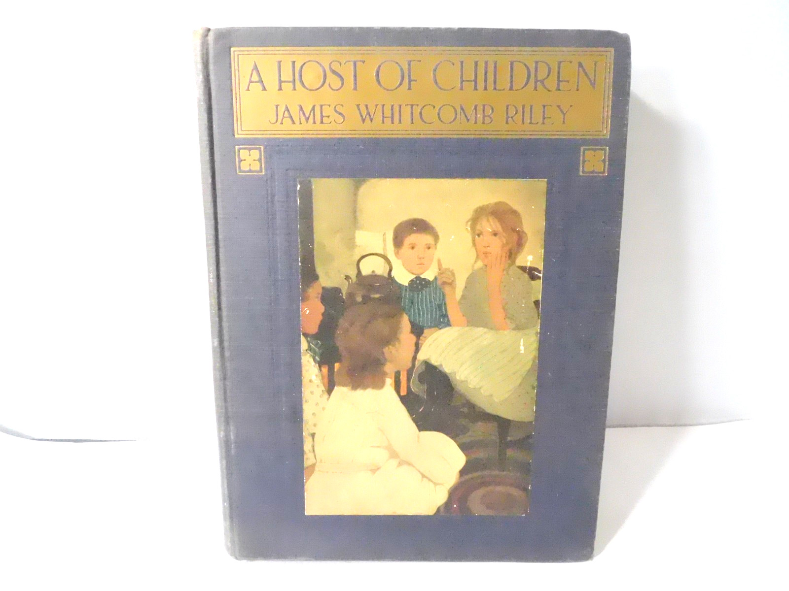 1920 A HOST OF CHILDREN by James Whitcomb Riley-HC Bobbs-Merrill Co