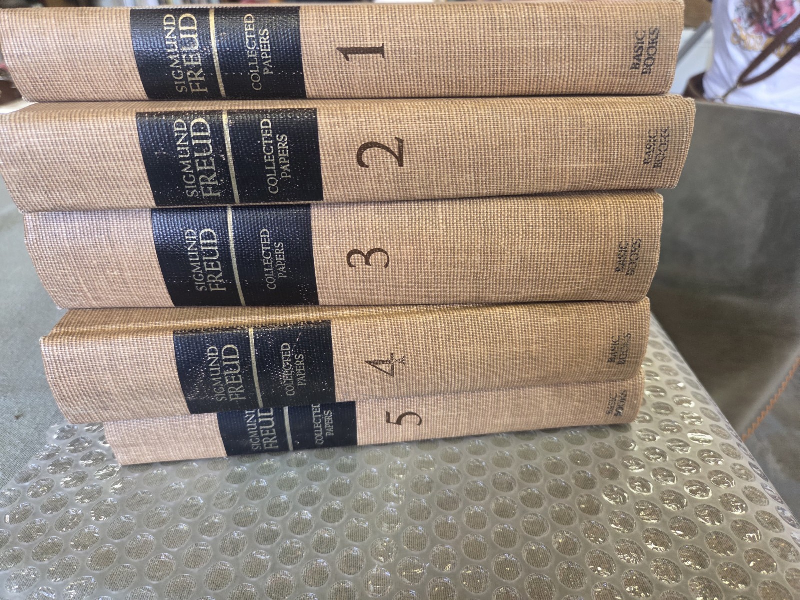 Sigmund Freud Collected Papers Vols 1 – 5 1st American Edition 1959 Hardcover
