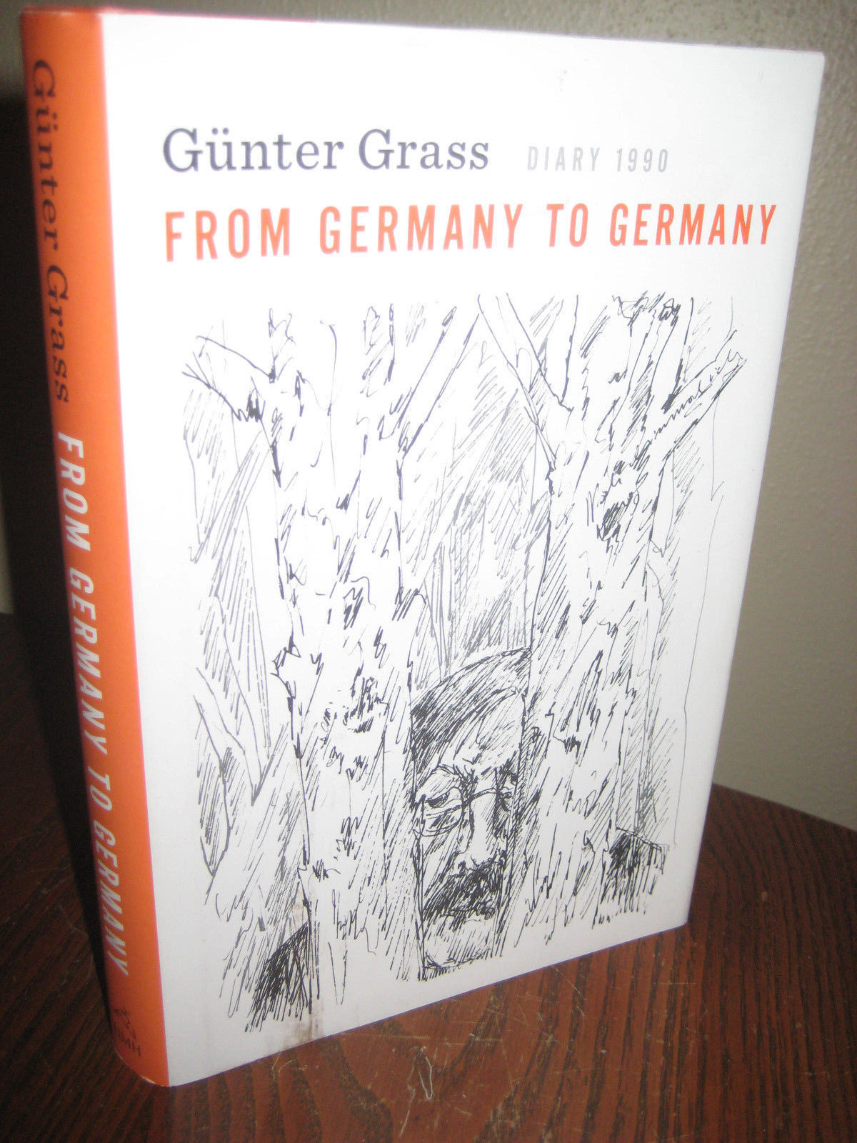 FROM GERMANY TO GERMANY Gunter Grass NOBEL PRIZE Diary 1990 1st Edition Memoir