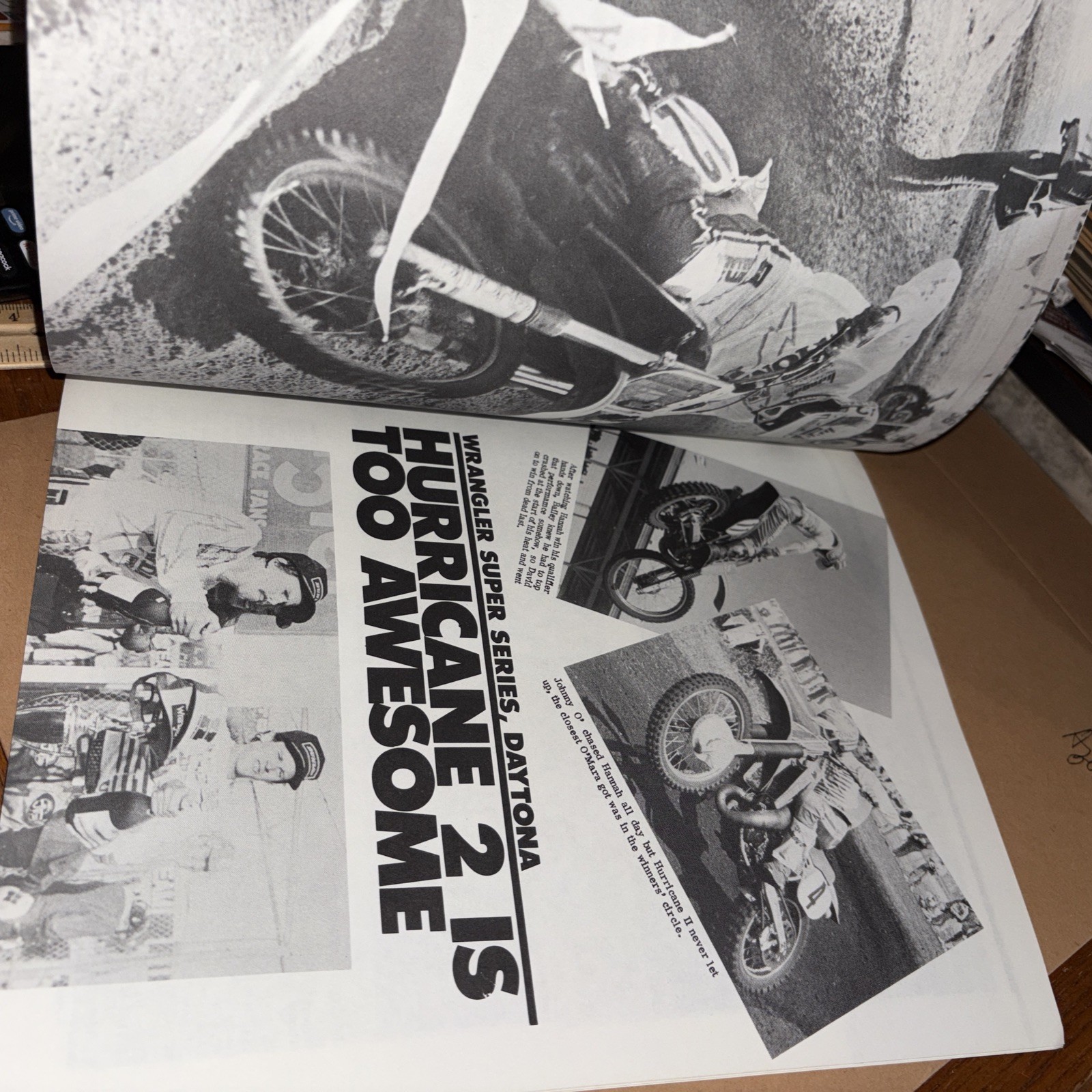 1983 Moto Sports New England Motorcycle Racing Atlanta Supercross Daytona SX