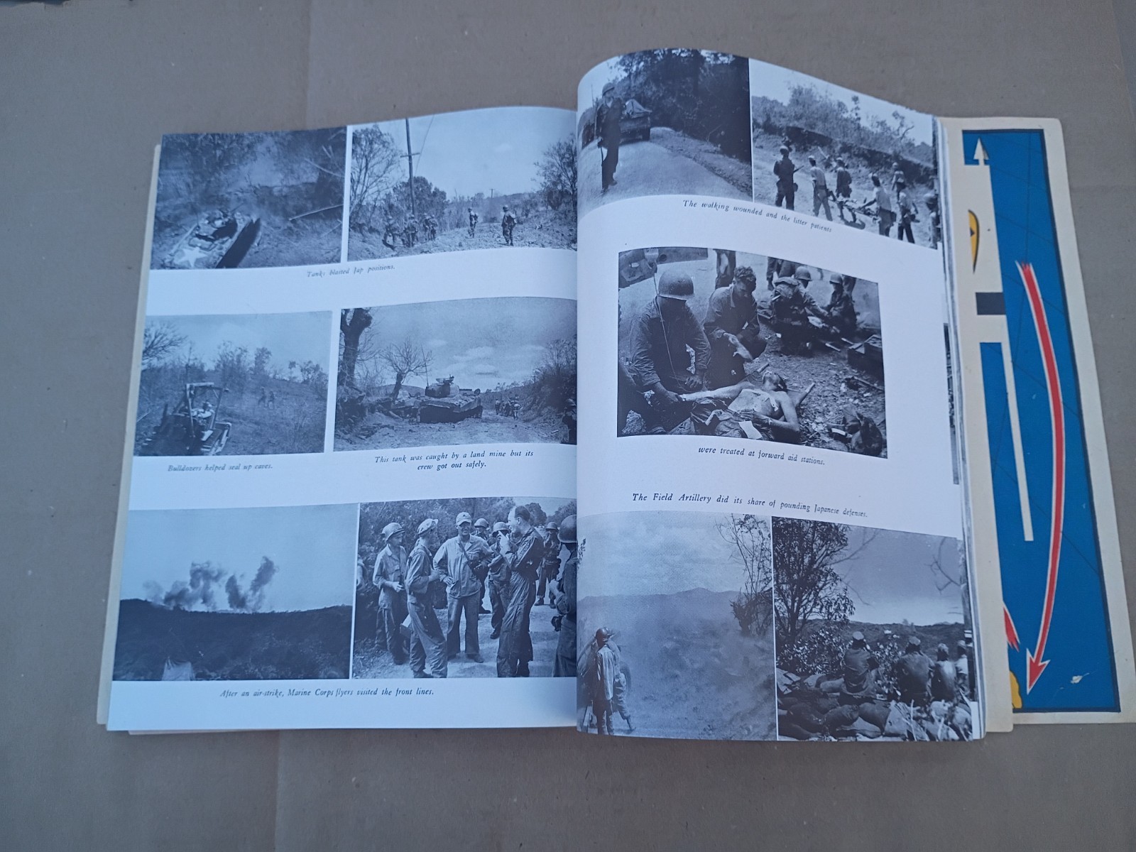 1st First Cavalry Division in World War 2 II Book Major Wright Japan 1947 ++
