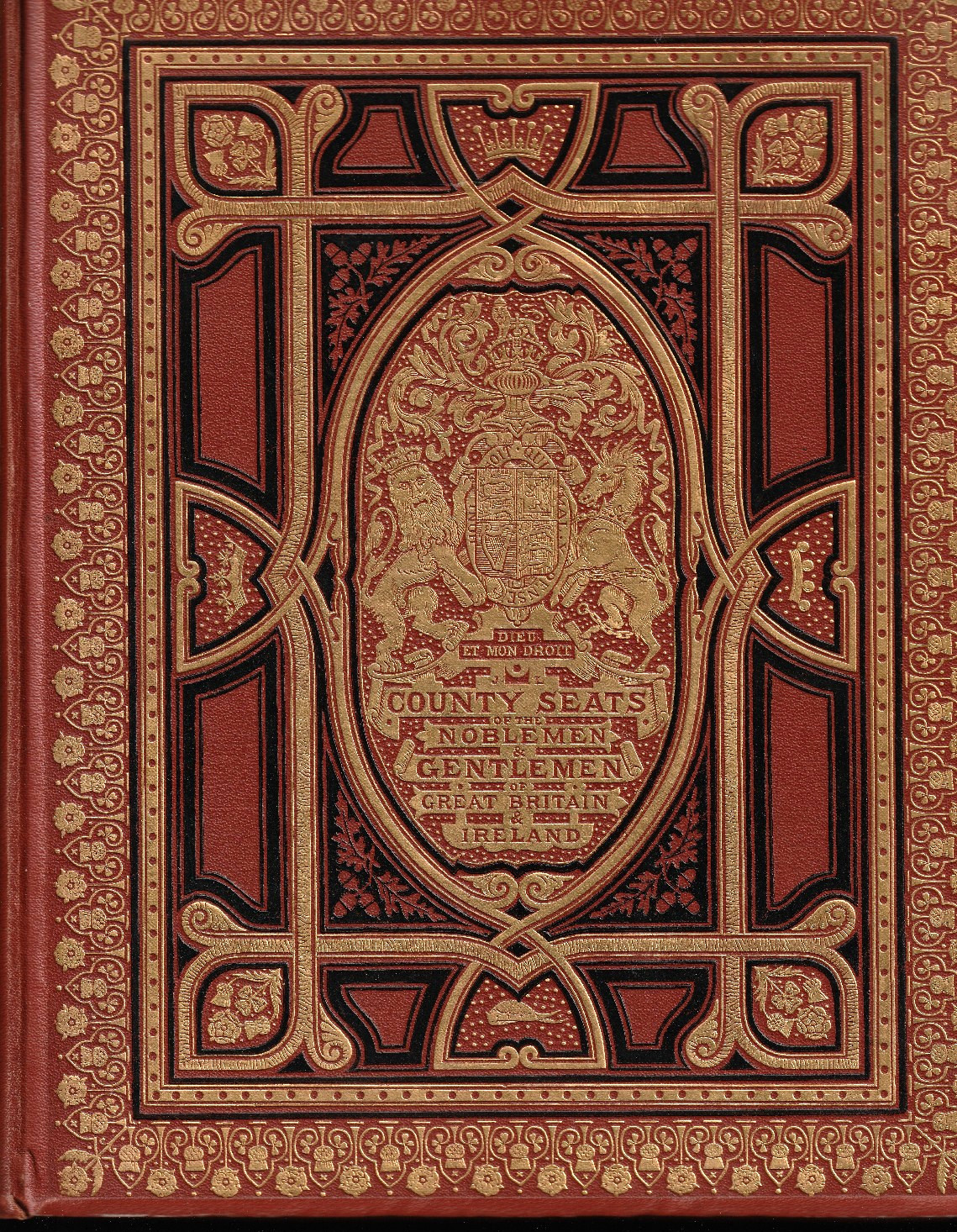 1880s County Seats of The Noblemen Gentlemen of Great Britain & Ireland SET 1-6