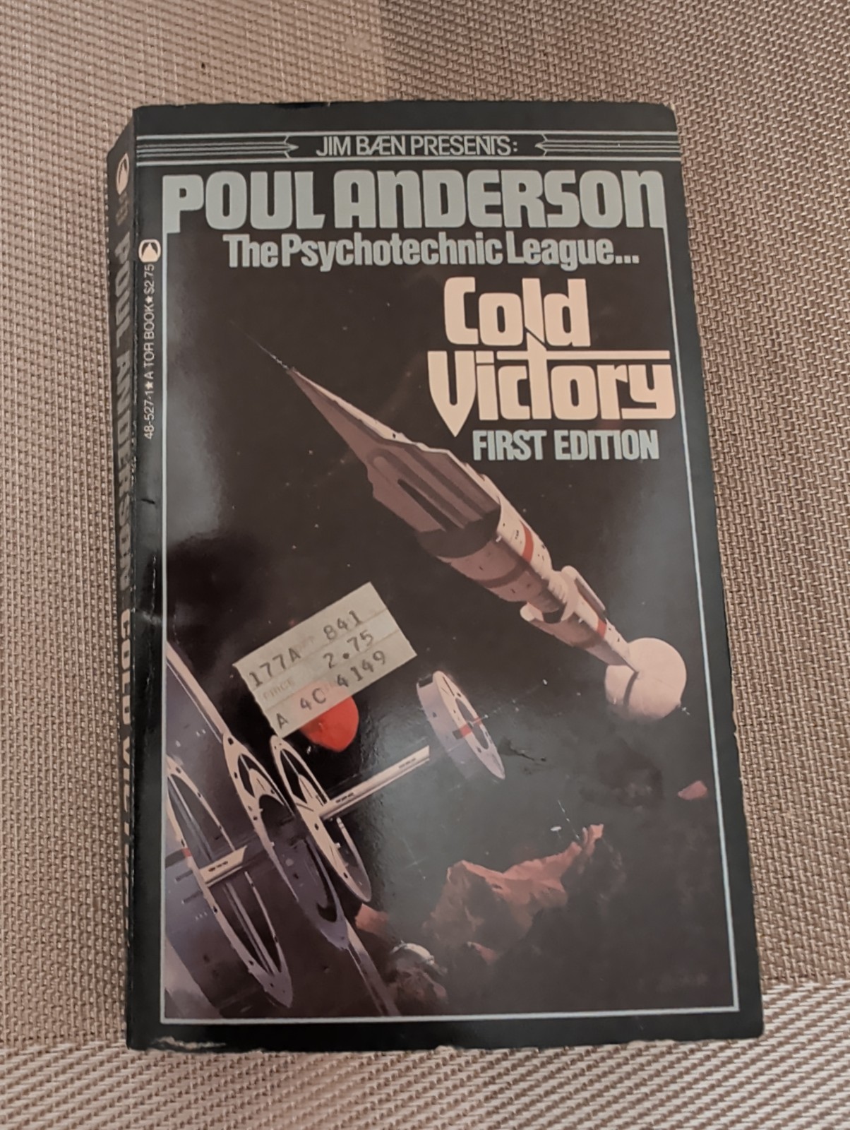 COLD VICTORY by Poul Anderson, Tor Paperback First Edition Good Condition