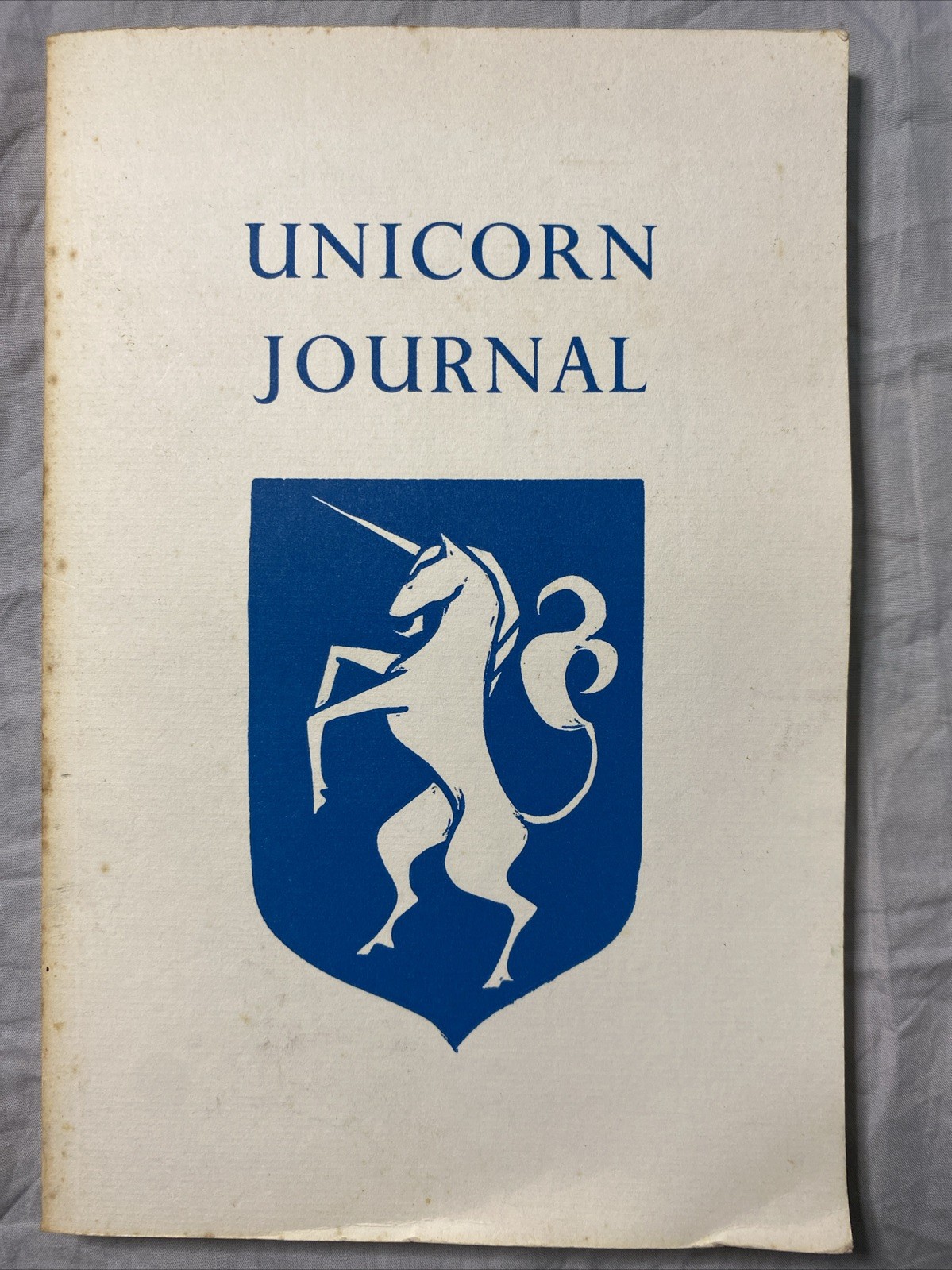 Unicorn Journal / Poetry Anthology edited by Theo Savory 1969