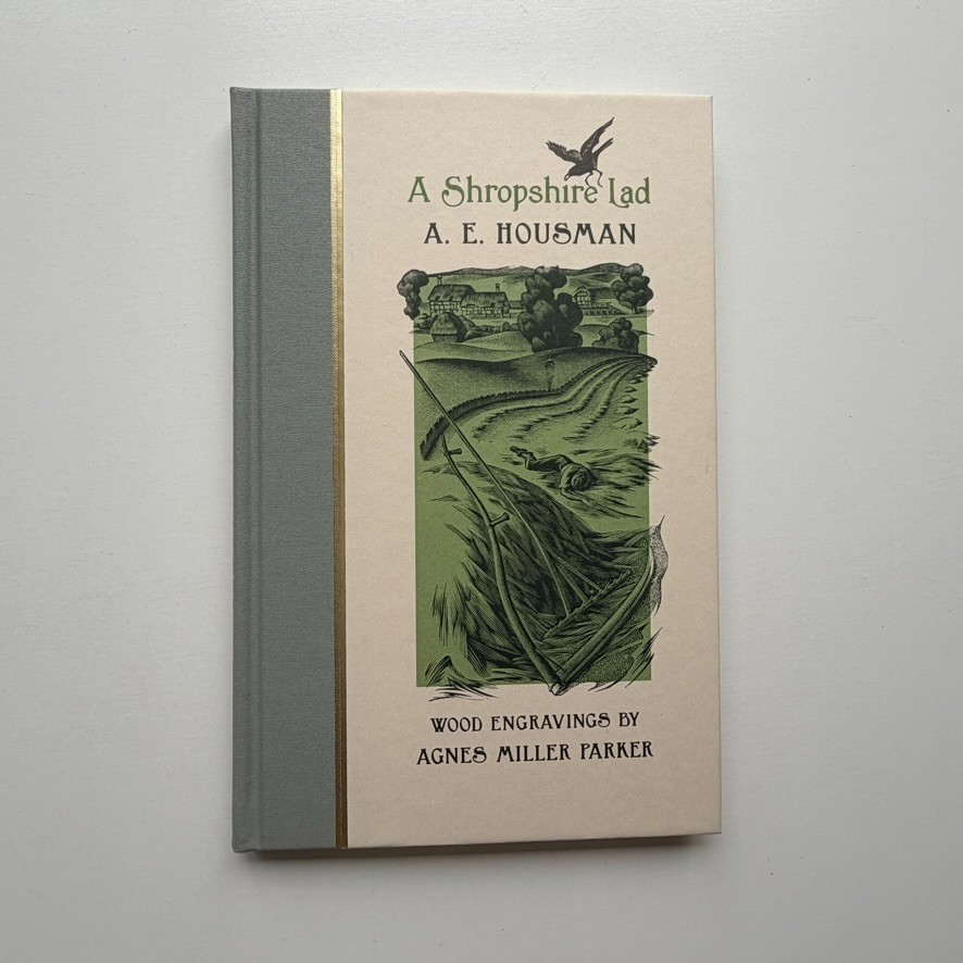 2014 Shropshire Lad A.E. Housman Folio Society Agnes Miller Parker Engravings