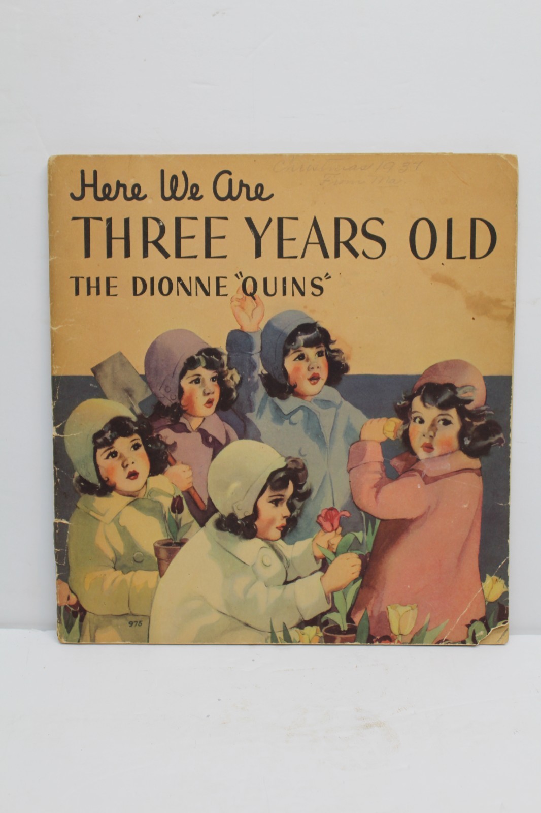 1937 Here We Are Three Years Old The Dionne „Quins“ – Quintuplets Book – Whitman