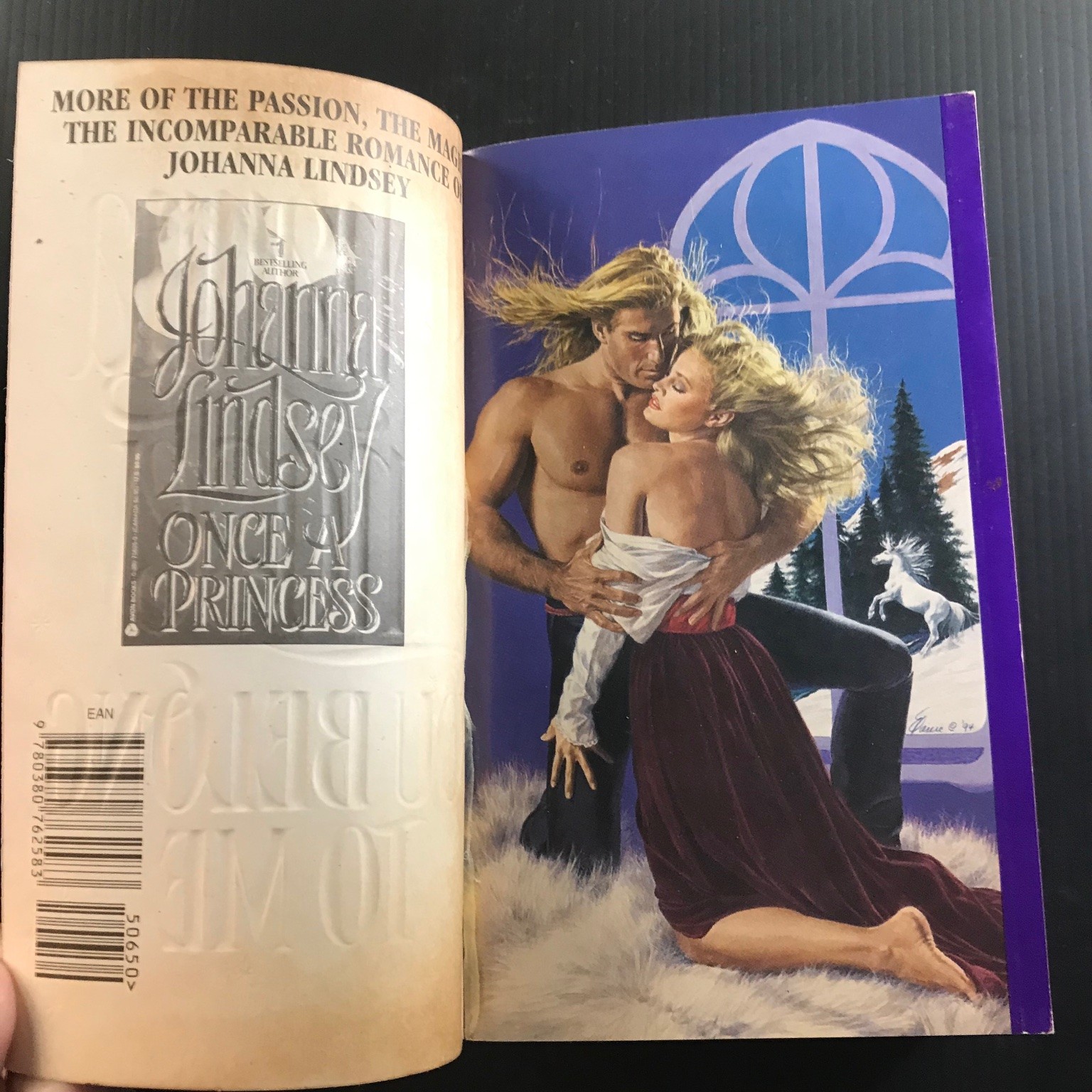 You Belong to Me Johanna Lindsey 1st Avon Printing 1994 Mass Market Paperback