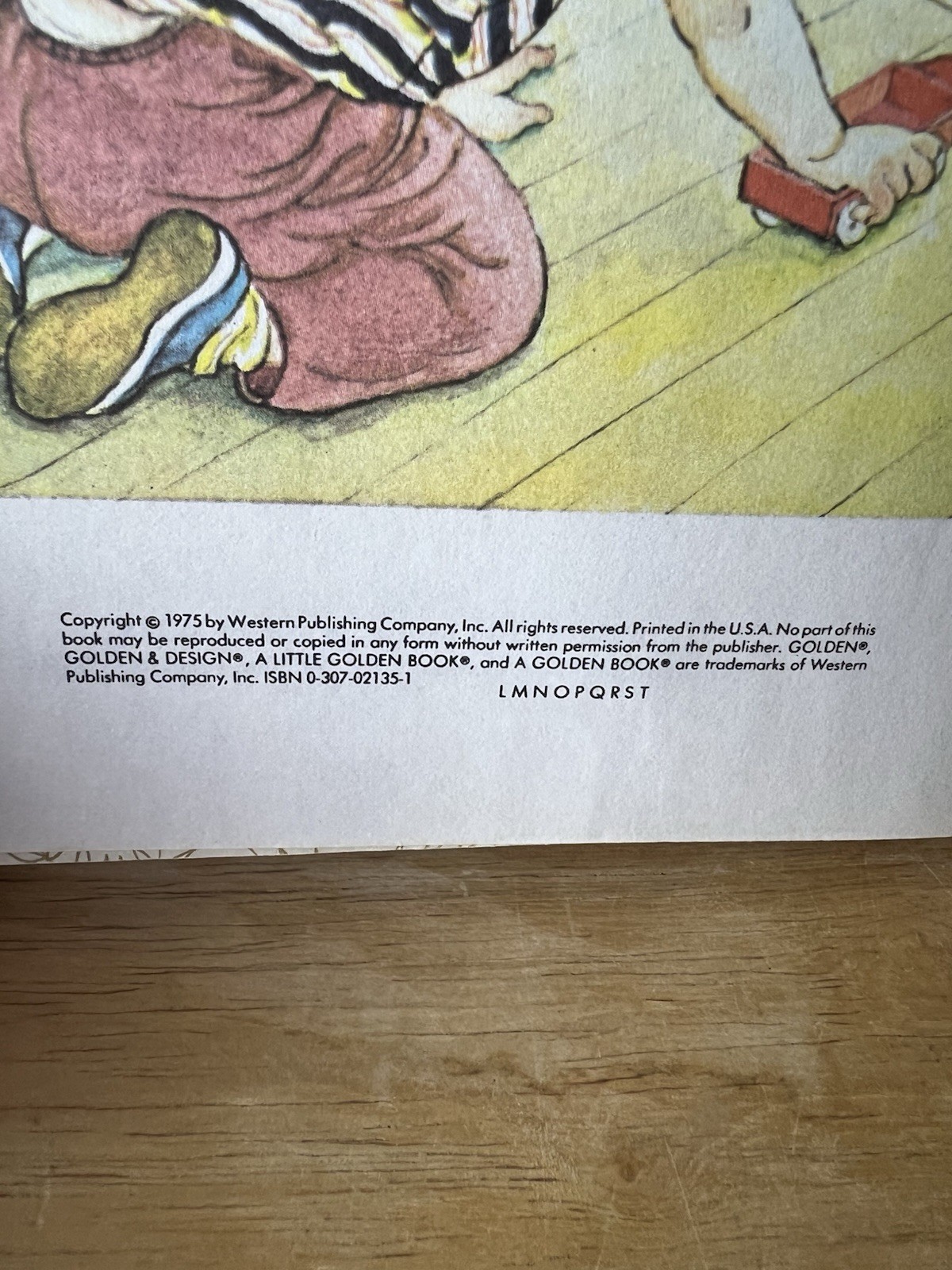 1975 LITTLE GOLDEN BOOKS “The New Baby” Children’s Book