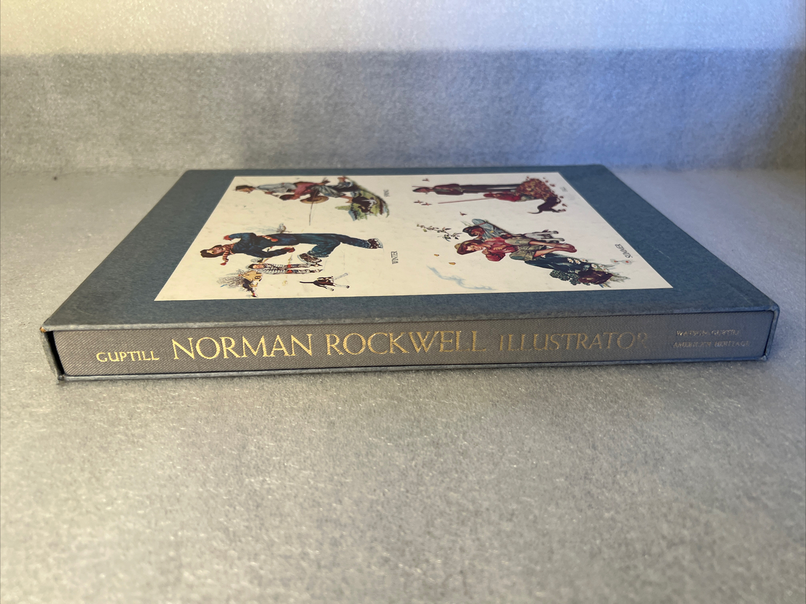Norman Rockwell Illustrator hardcover, Slipcased 1stEd 3rd Print 1970 VG