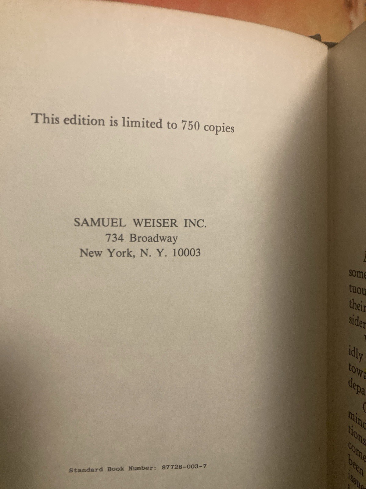 The Anatomy Of The Body Of God, 1969 Limited To 750 Copies, Frater Achad RARE
