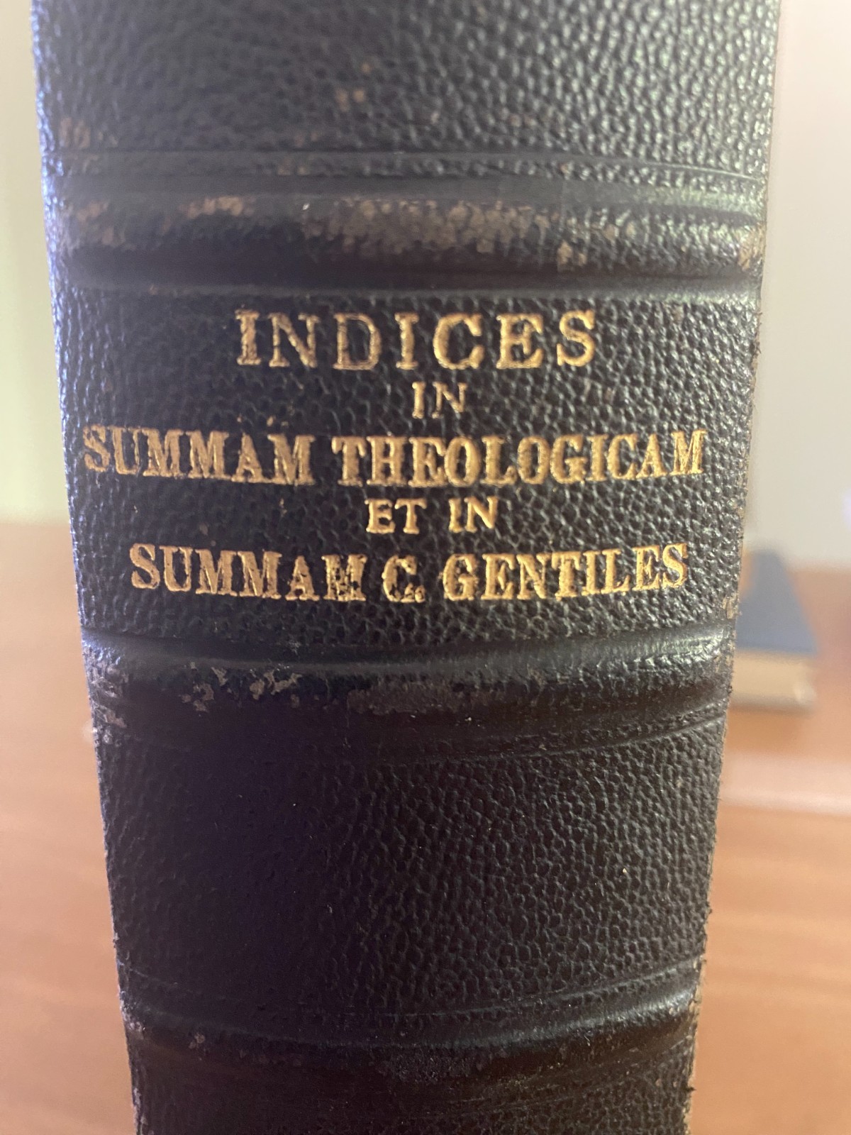 1948 St Thomas Aquinas Indices Summa Theologiae Contra Gentiles Latin Leonine Ed