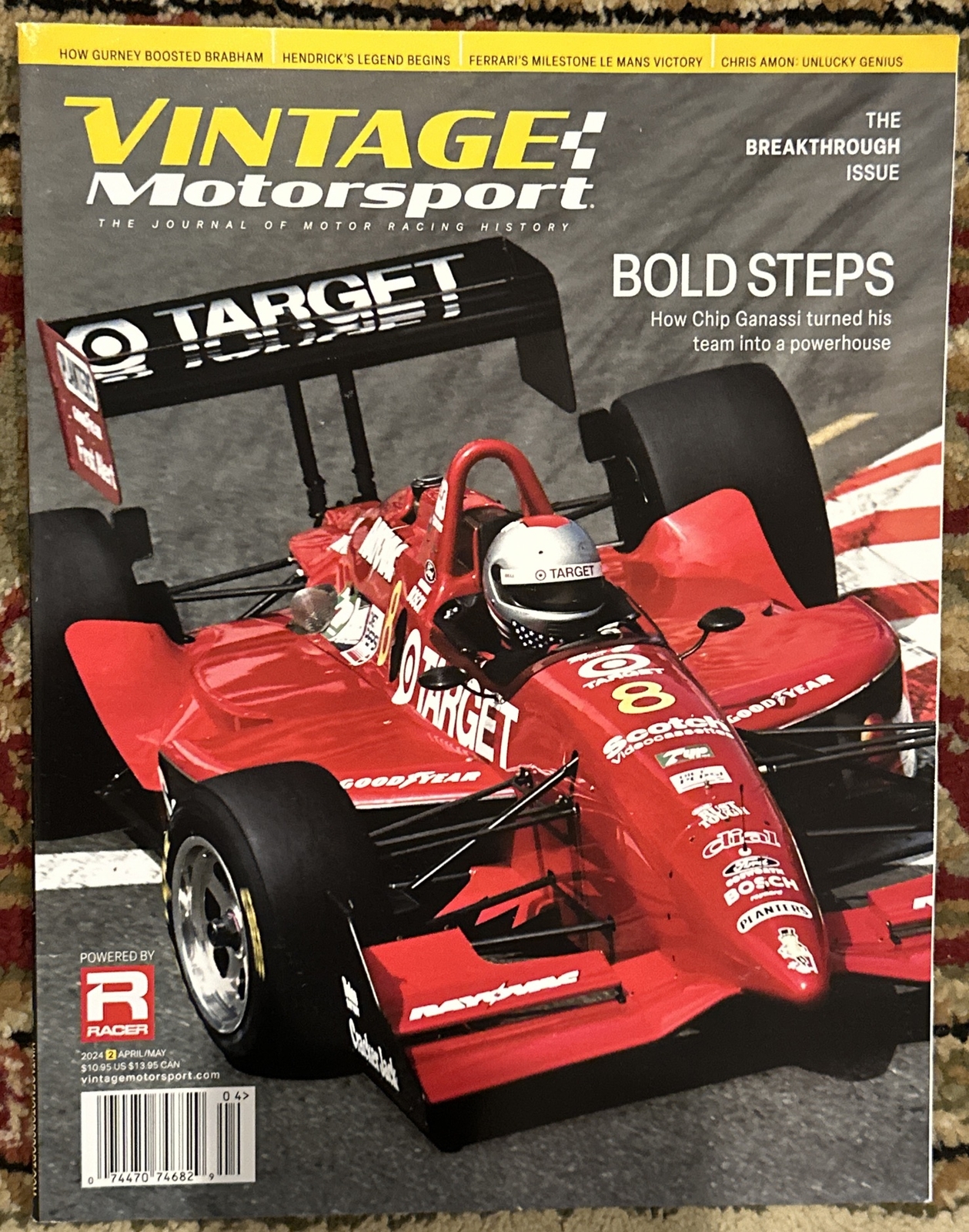 Vintage Motorsport Magazine April May 2024 The Breakthrough Issue Bold Steps