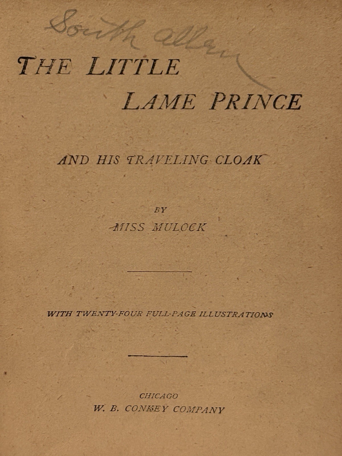 Lot of (2) Antique Books – Little Book of Little Stories AND LIttle Lame Prince
