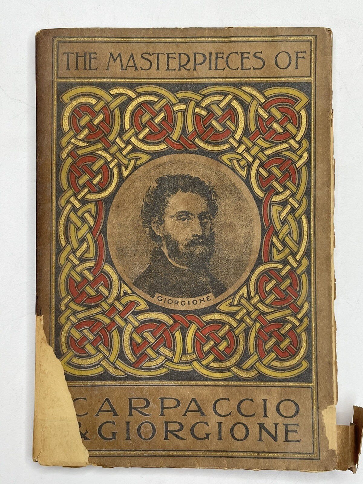 Masterpieces of Carpaccio & Giorgione -Frederick A Stokes -Carson Nicol Vtg Book