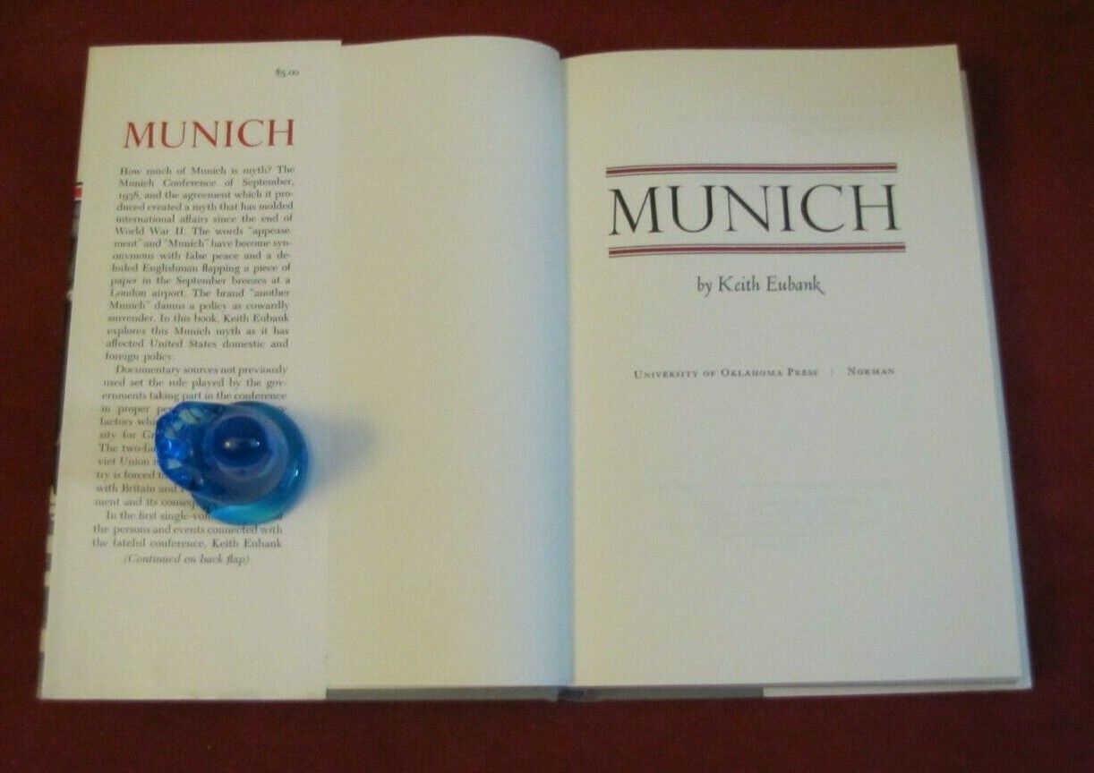 Munich by Keith Eubank (1963, Hardcover, 1st Edition)