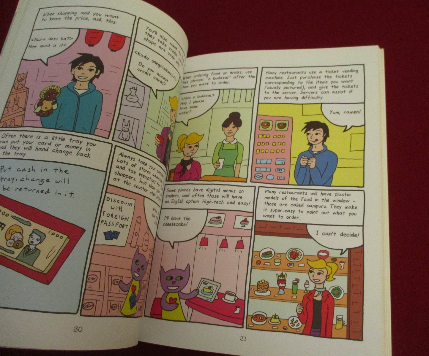 Cool Japan Guide & Cool Tokyo Guide by Abby Denson ~ Comic Book Tour of Japan