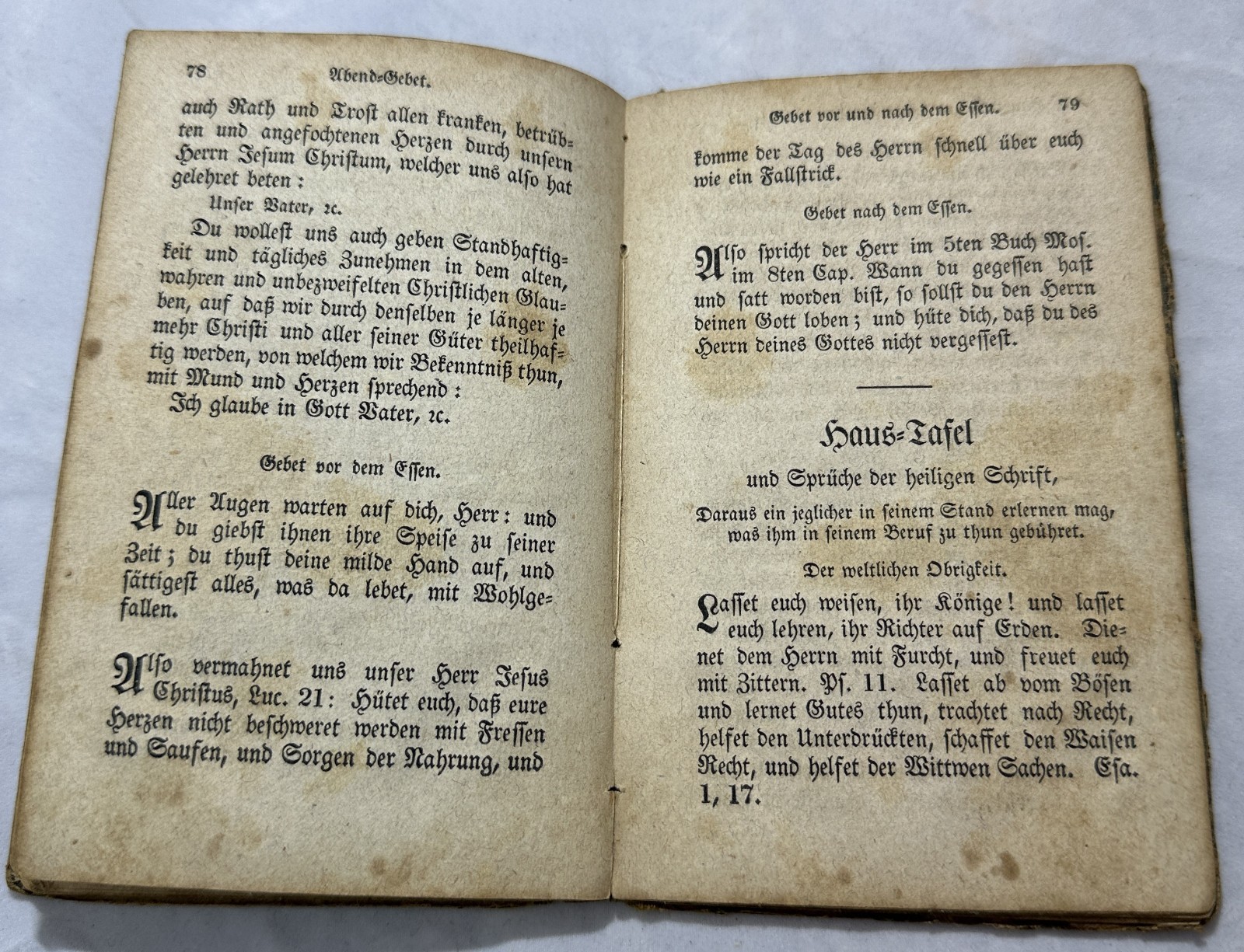 1835 Catechismus Oder Kurzer Unterricht Christlicher Lehre Philadelphia German