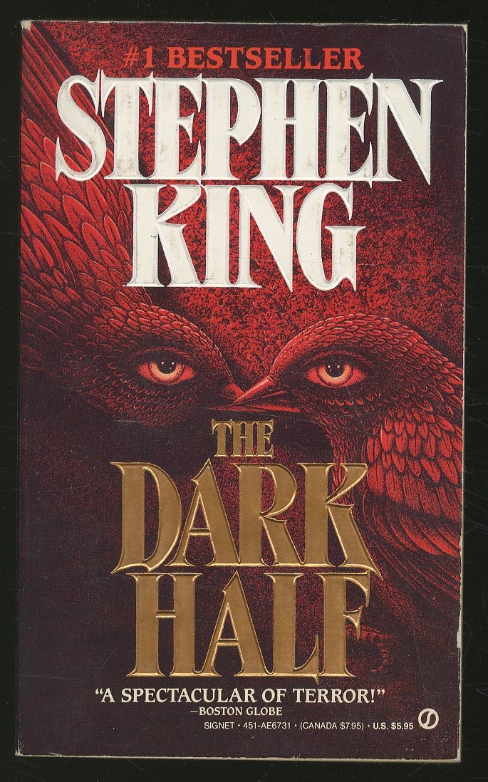 Stephen KING / The Dark Half 1st Edition 1990