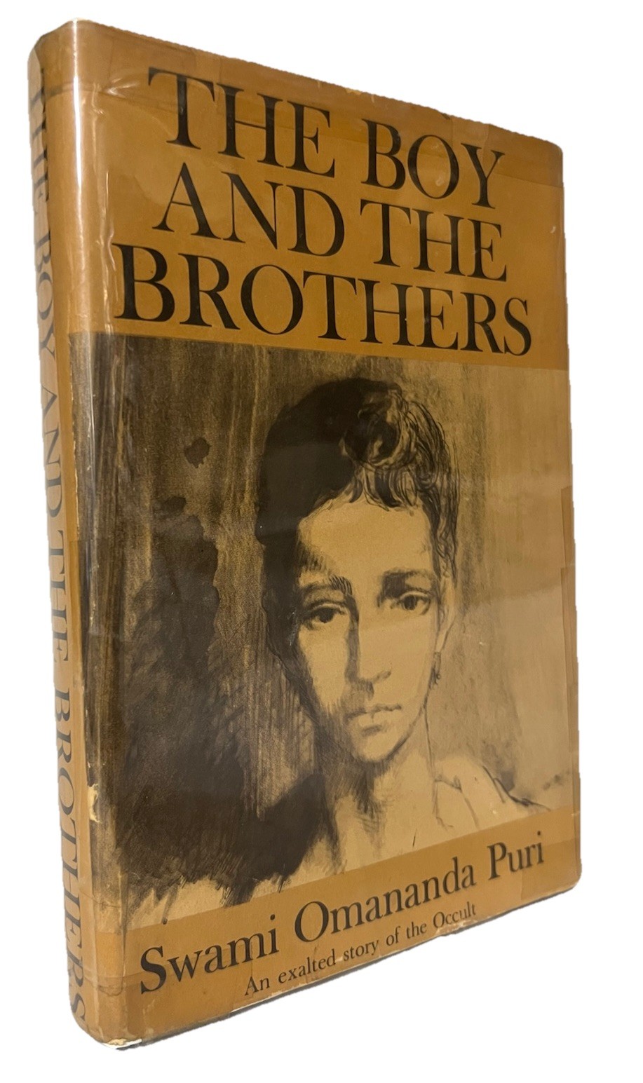 THE BOY AND THE BROTHERS by Swami Omananda Puri 1st Am. Ed 1960 HCDJ in Mylar