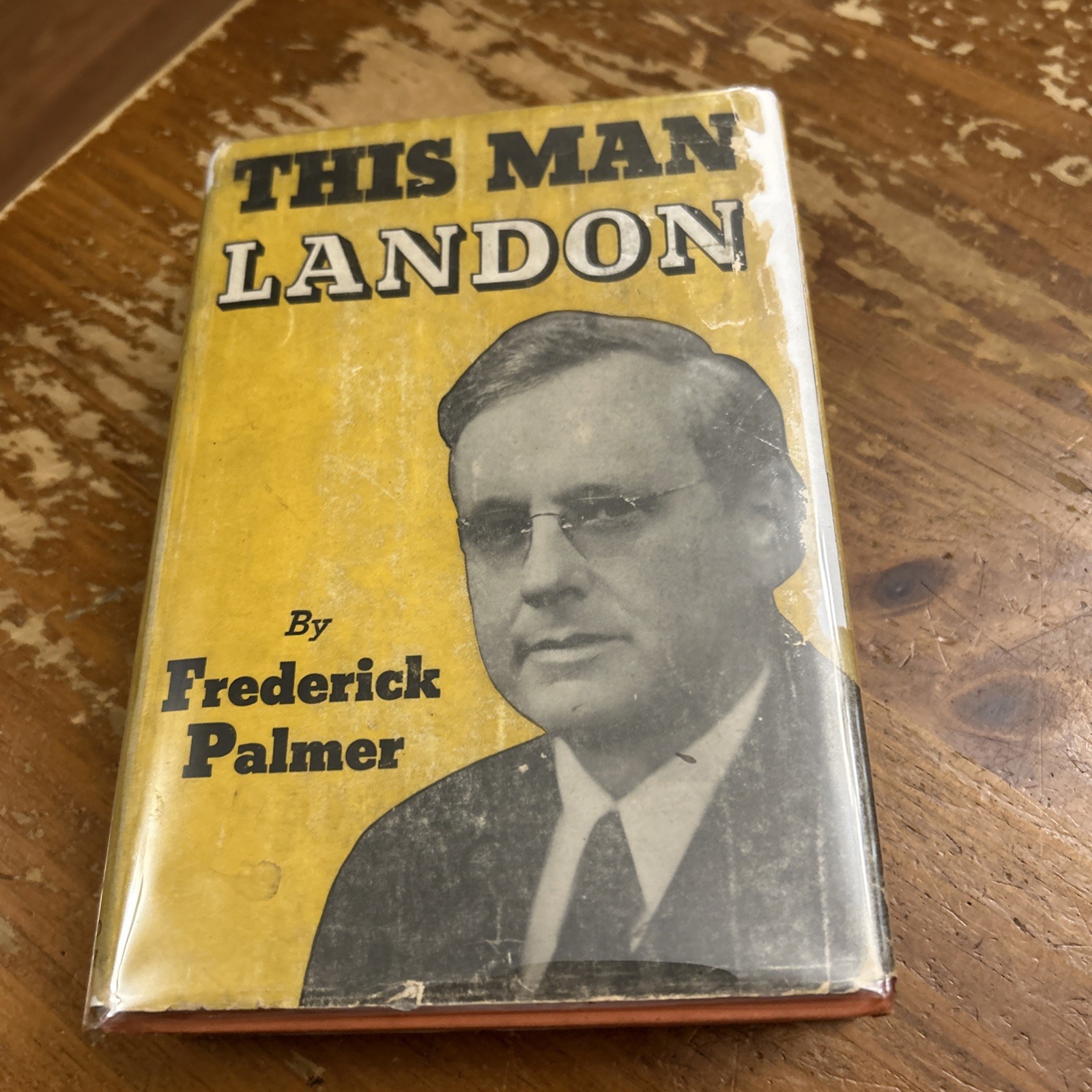 US Politics Government This Man Alfred M. Landon Governor of Kansas DJ 4th 1936