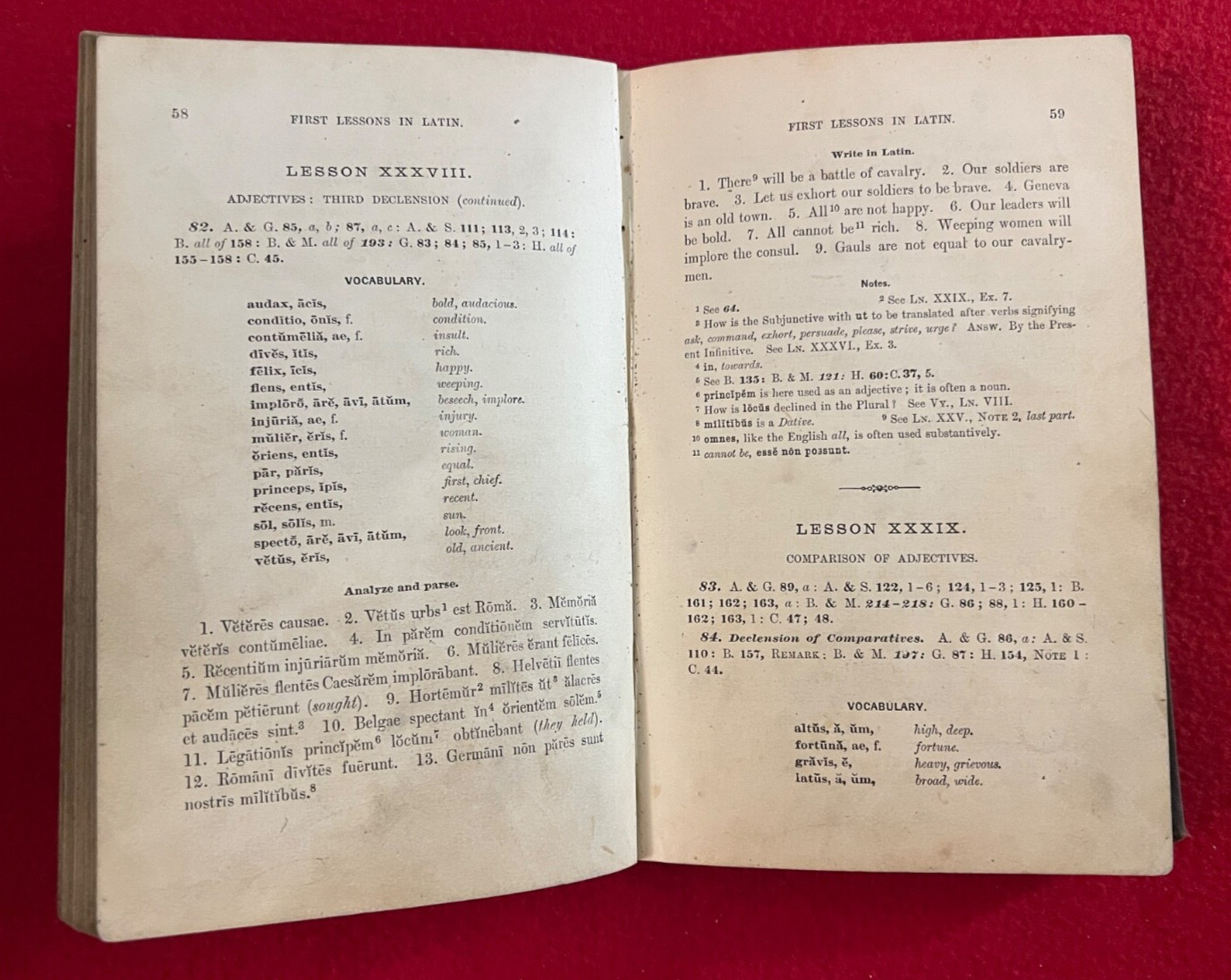 Antique First Lessons in Latin: …Grammars By Elisha Jones 1885 Carla Laemmle