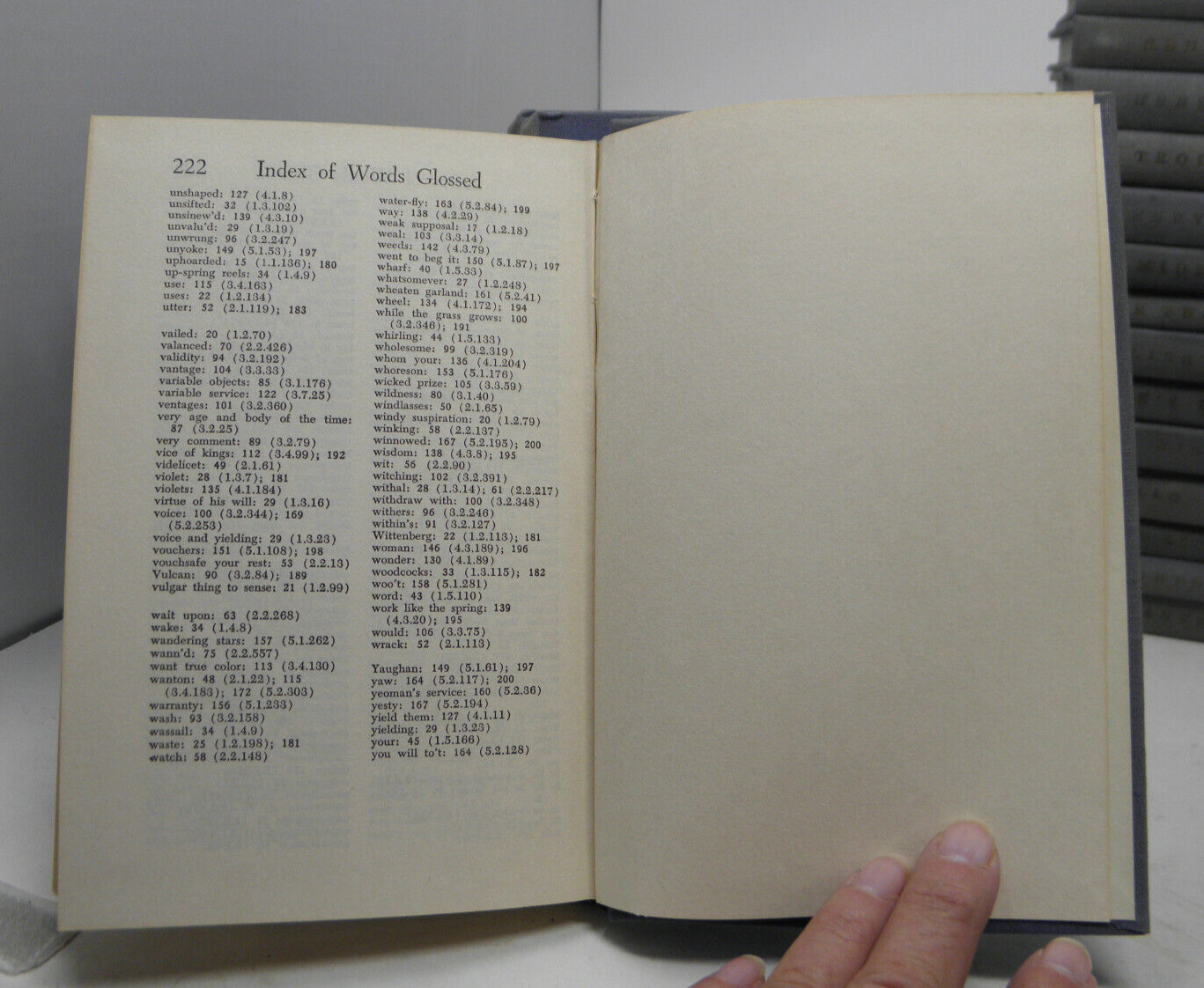 The Yale Shakespeare – Complete 40 Volume Set – Blue Hardcovers University Press