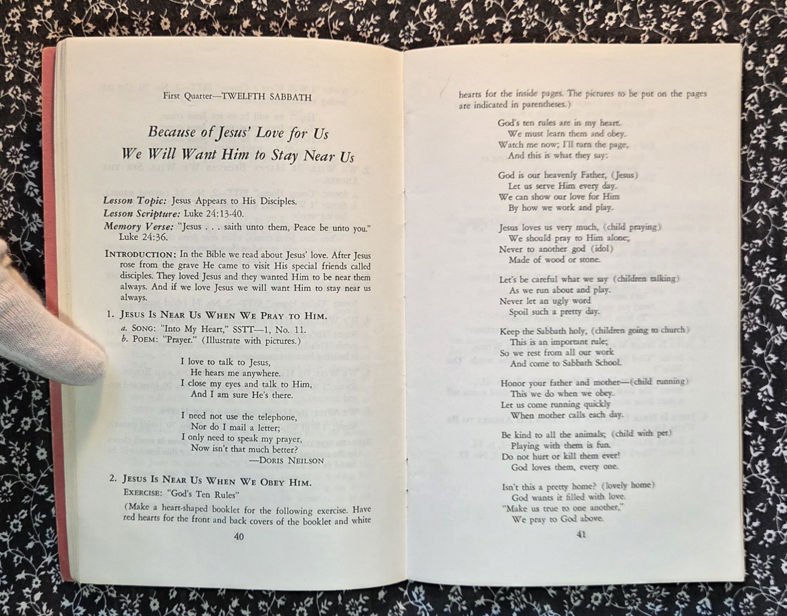 Program Helps For Kindergarden Leaders, Book Three, Review and Herald, SDA, 1961