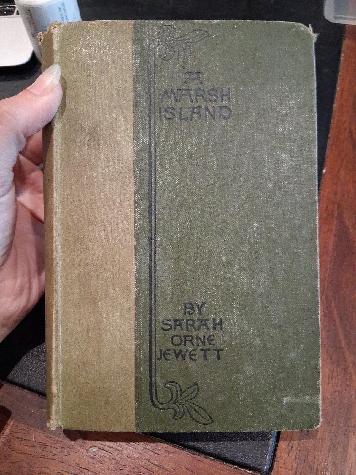 A MARSH ISLAND 1885 HC 1st Edition/1st Printing Sarah Orne Jewett RARE VG+