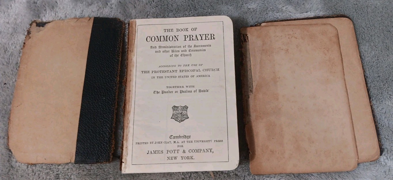 1823 The Book Of Common Prayer Protestant Episcopal Church Psalms Of David READ