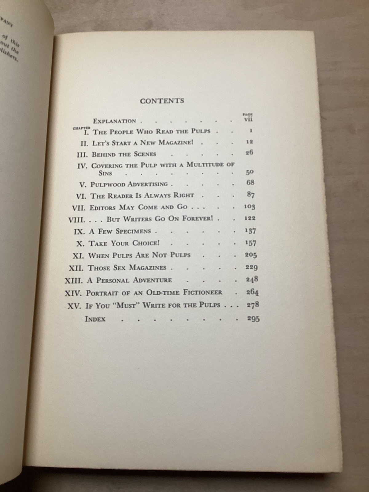 Pulpwood Editor by: Harold Brainerd Hersey, Fred A. Stokes Co. 1937 1st. Ed. HC