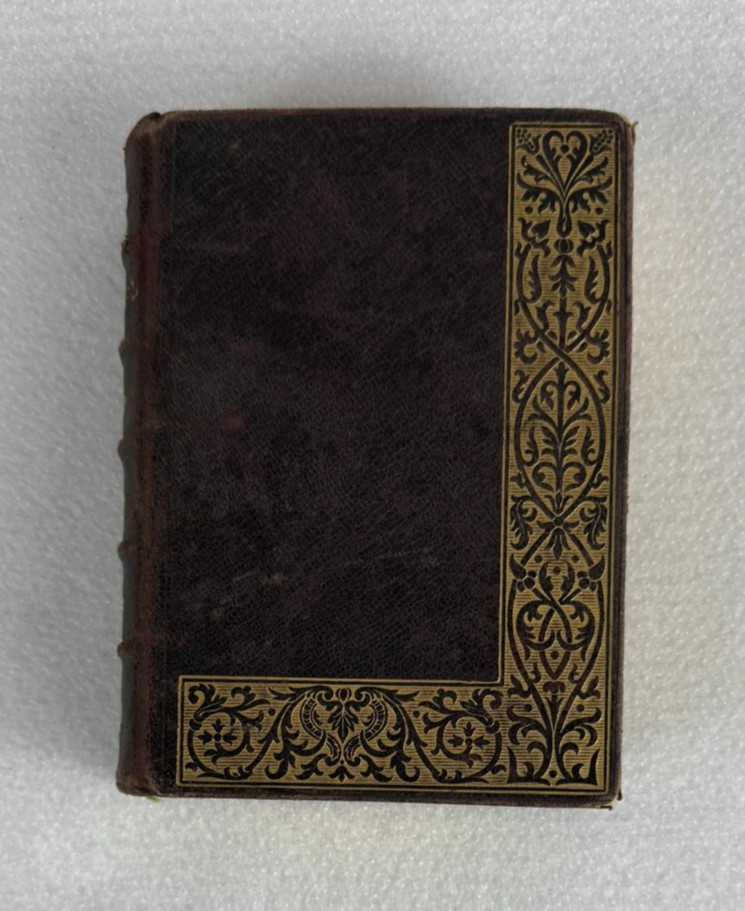 Antique Paroissien Romain Missel 1889 Tours France Leather Bound Gilt Edges
