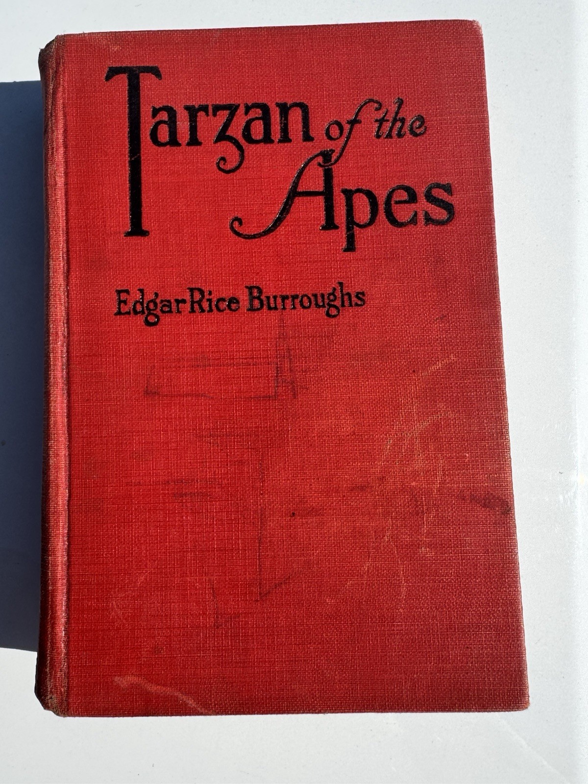 Edgar Rice Burroughs Tarzan of the Apes Cloth Hardcover English Adventure