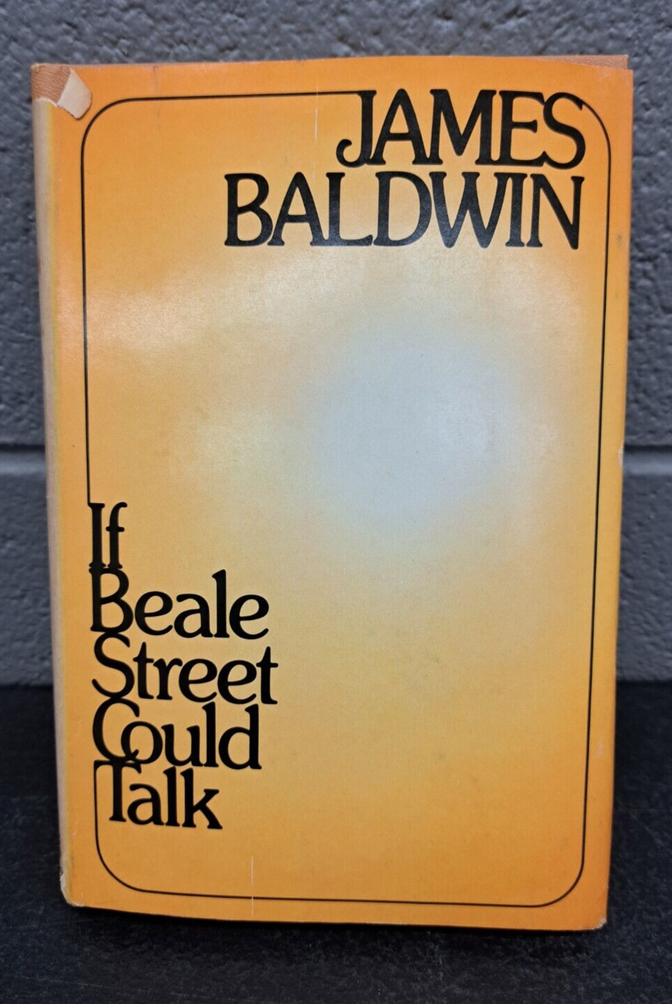IF BEALE STREET COULD TALK James Baldwin, Book Club Edition 1st Ed HC DJ 1974