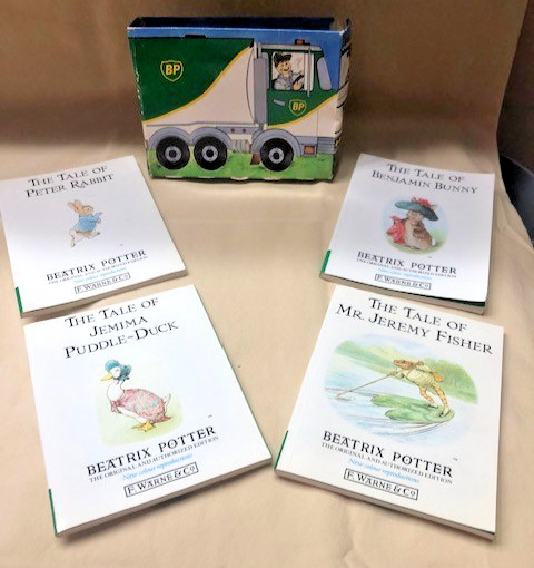 4 Volume Set 1991-BP Peter Rabbit Collection by Beatrix Potter Paperbacks, Mint