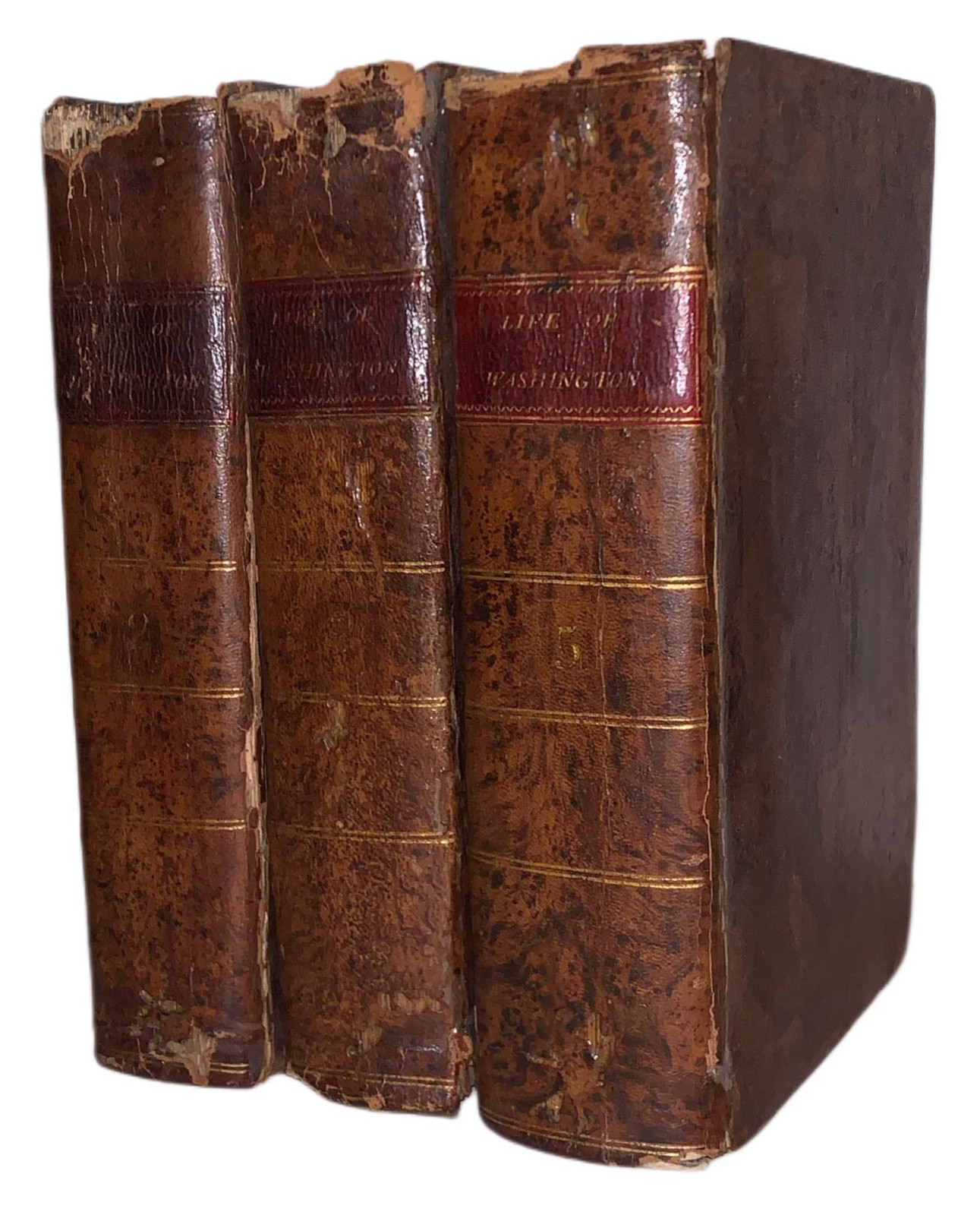 1805-7, 1st, 3 Vol, John Marshall, Life of George Washington, American History
