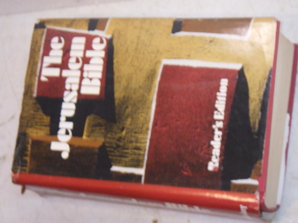 THE JERUSALEM BIBLE BOOK 1968 WITH MAPS 358 PP RELIGION CHRISTIANITY