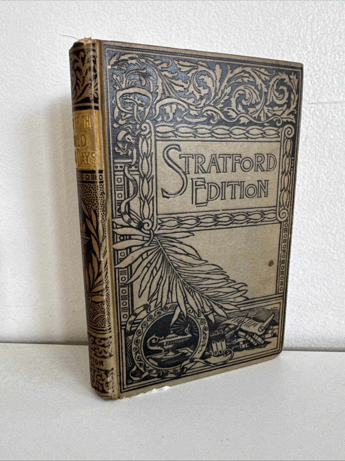 Tour of the World in 80 Days by Jules Verne – Antique Stratford Edition c. 1890s
