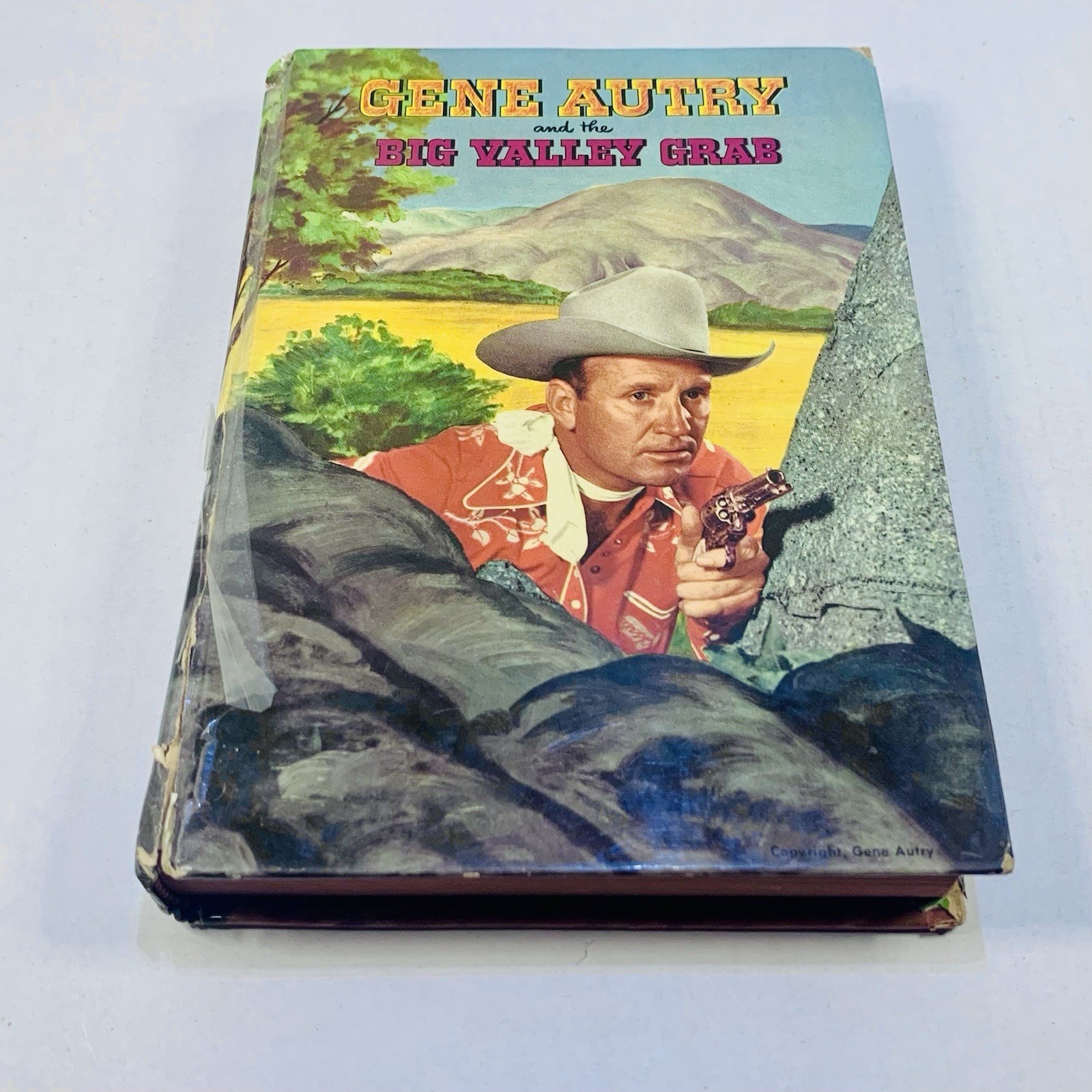Vintage, 1954. Gene Autry and the Big Valley Grab, by Hutchinson, Hardcover