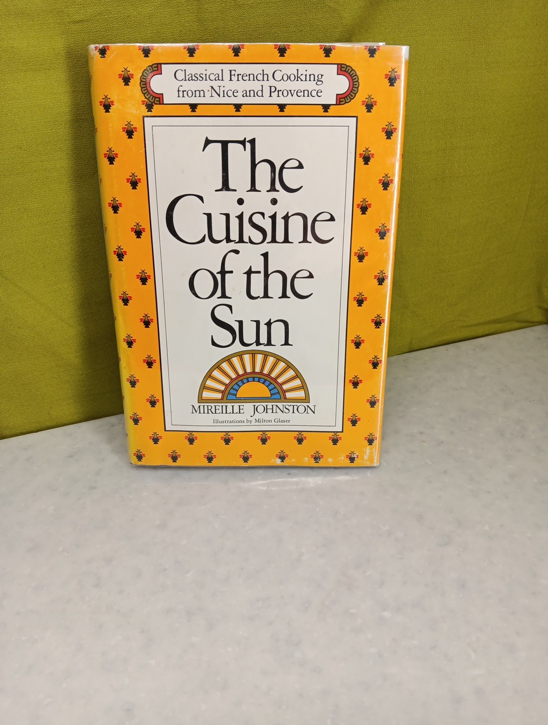 „The Cuisine of the Sun“ Mirrille Johnston HC w/ jacket 1976 nice