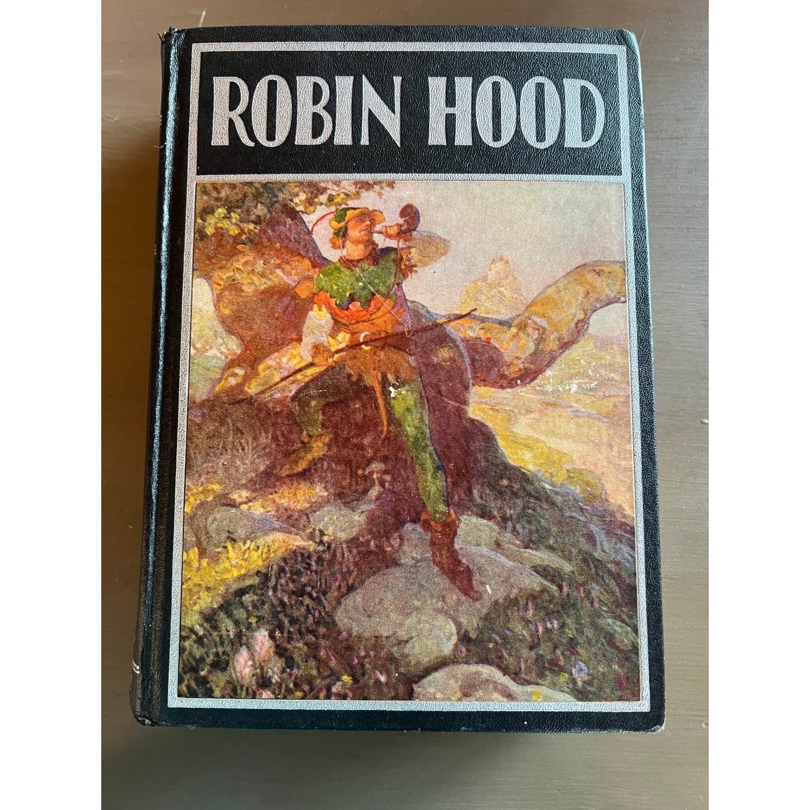 Rand McNally Robin Hood Windermere Series 1938 Black Hardcover Vintage Classic