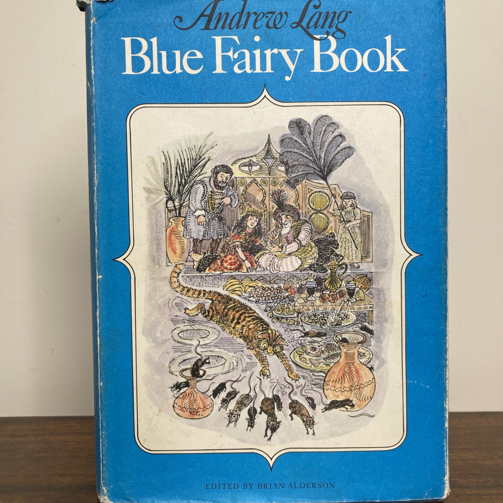 Andrew Lang BLUE FAIRY BOOK Vintage Illustrated Hardcover 1978 Fairies