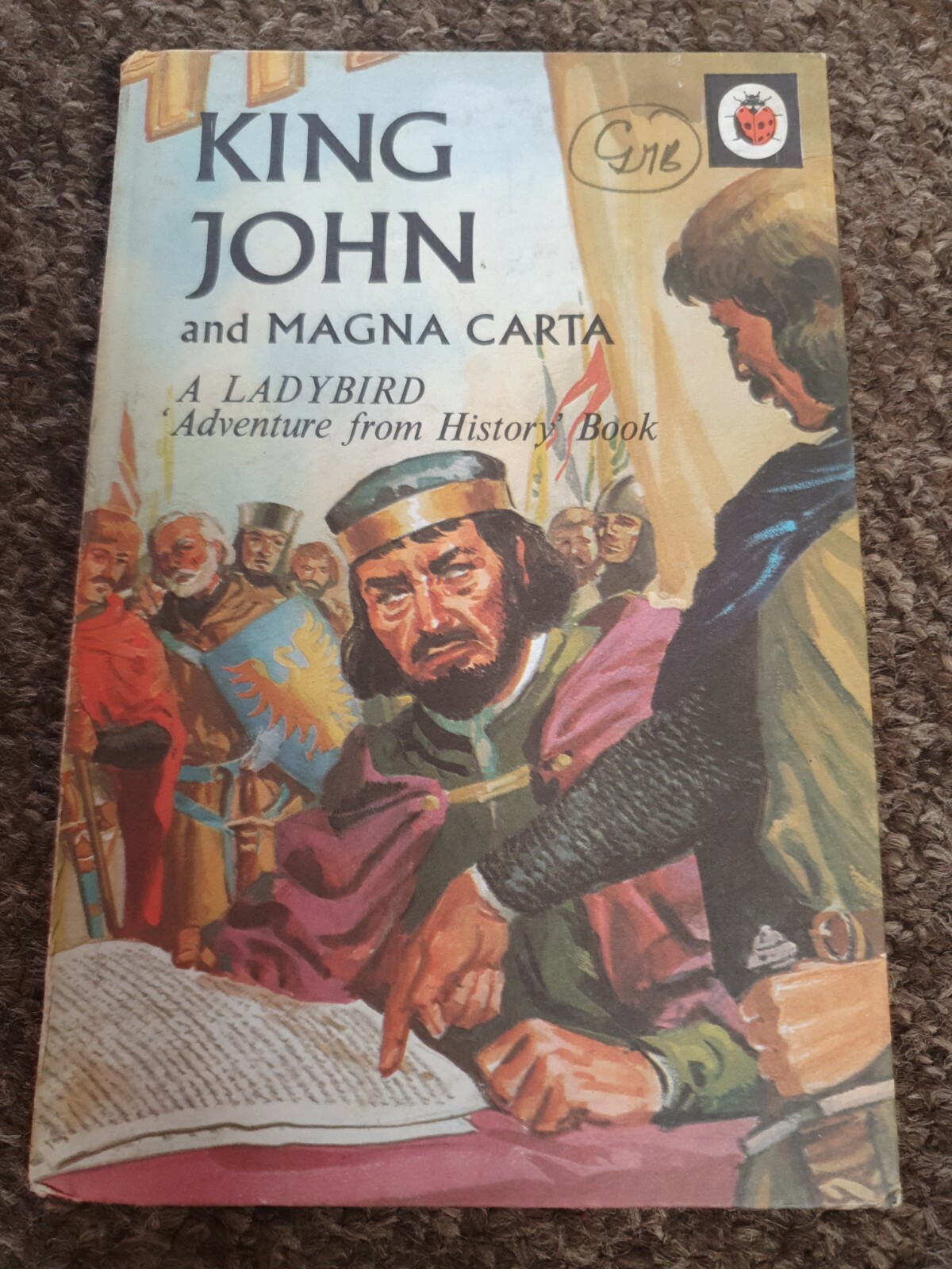 Ladybird Book King John And Magna Carta Adventure History Series 561 1st Ed B5