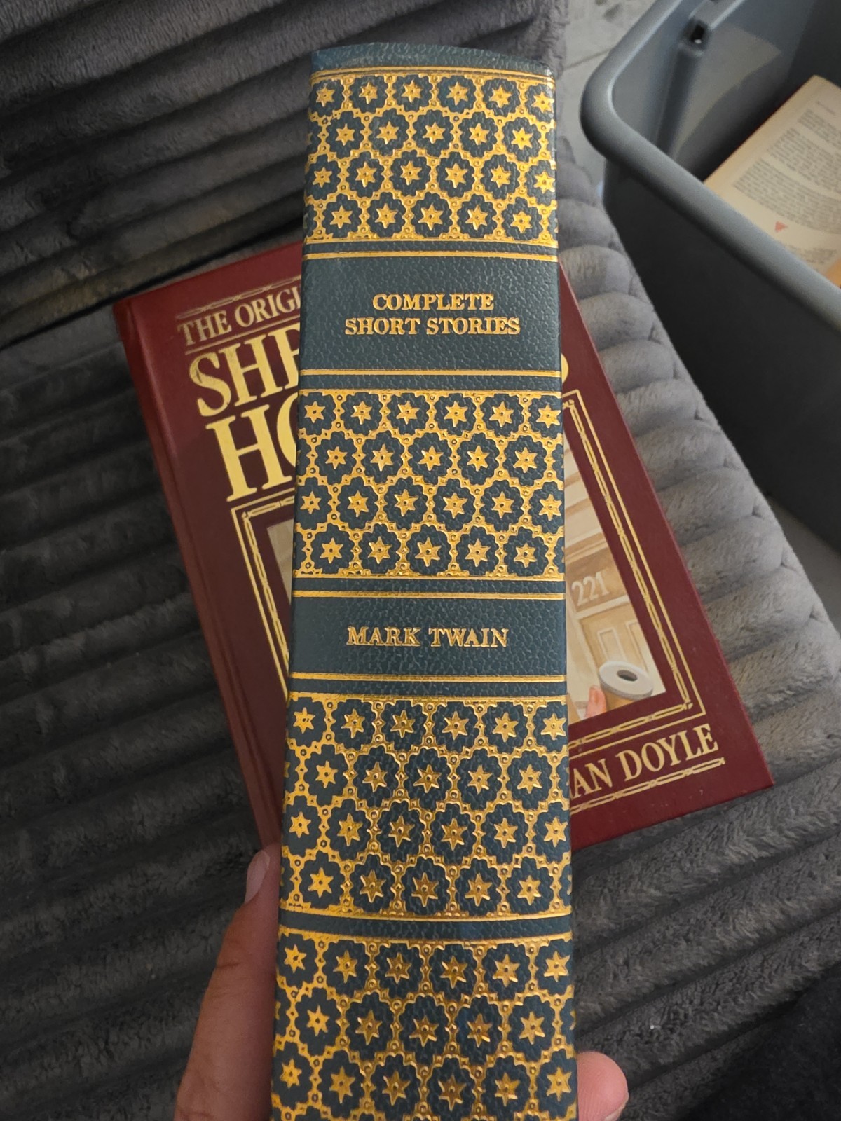 5 International Collectors Library Books PLUS Sherlock Holmes Vintage Book Lot