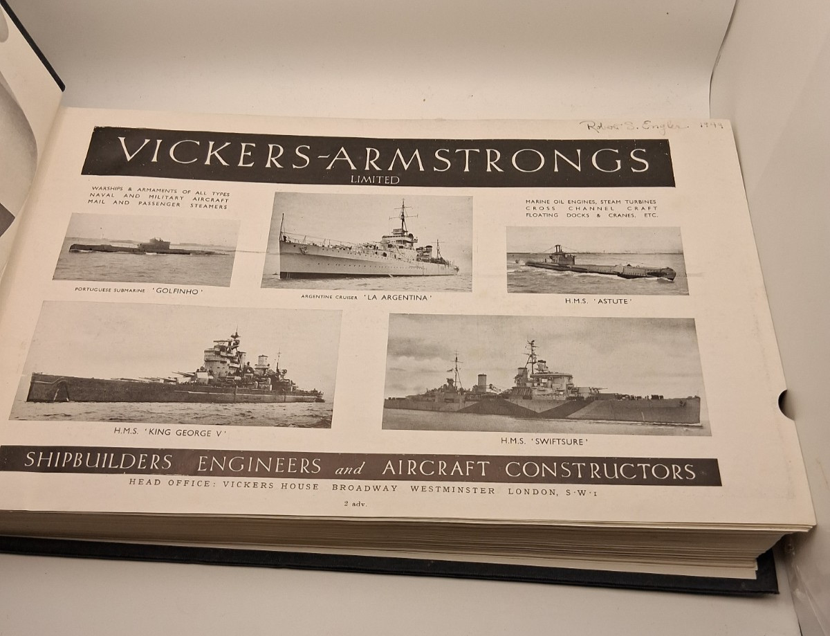 Jane’s Fighting Ships 1944-5, First Edition, 1944-45