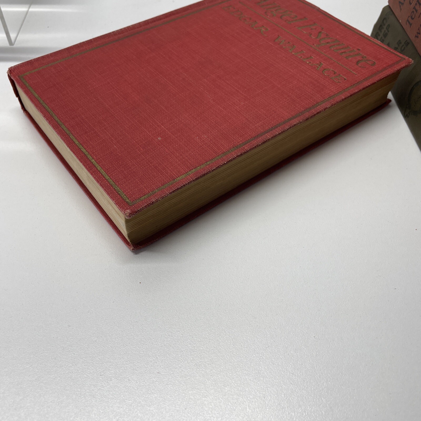 Angel Esquire by Edgar Wallace 1927 Nice Collector Grade Book