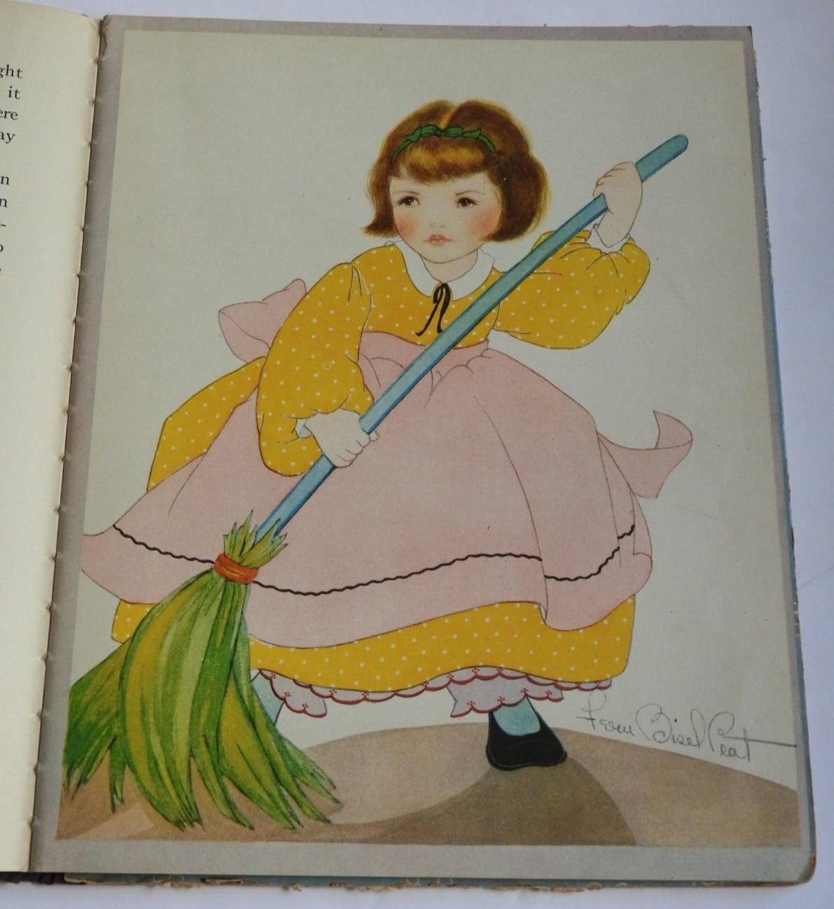Fern Bisel Peat Round the Mulberry Bush Children’s Book McNeil HC Vintage 1933